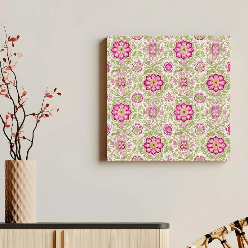 Tribal Flora Canvas Wall Art media 5