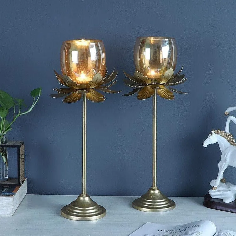 Bloomera Tealight Candle Holder - Set Of Two media 1