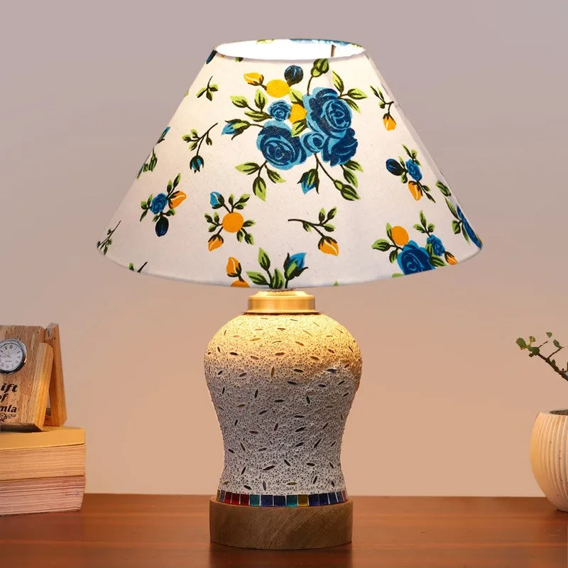 Nivora Fleur Wooden Table Lamp - Multicolor media 3