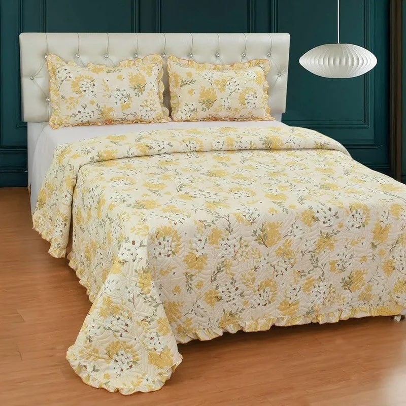 Mustard Flowers Bedcovers media 1
