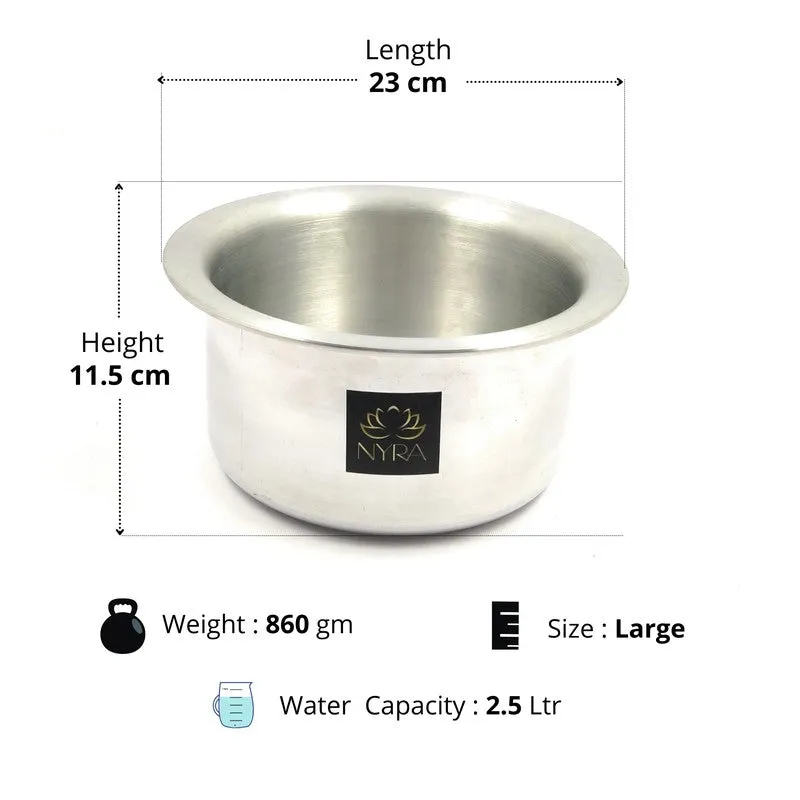 FlameCraft Classic Cooking Pateela - 2500 mL media 10