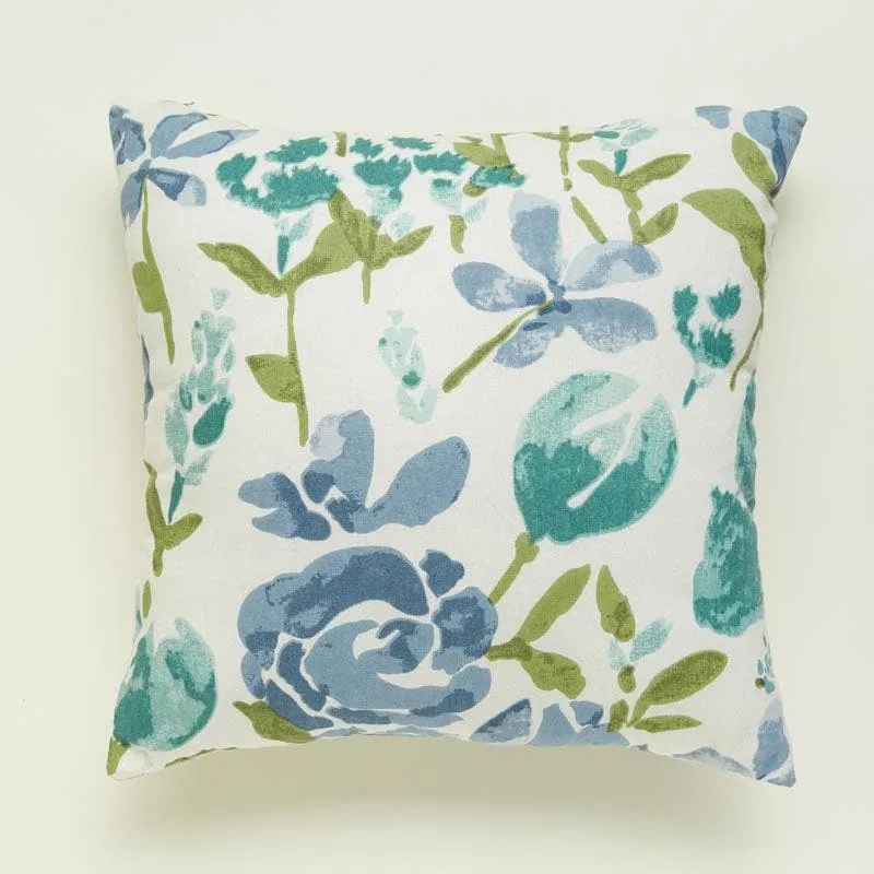 Cala Lily Cotton Cushion Cover - Set Of Two media 4