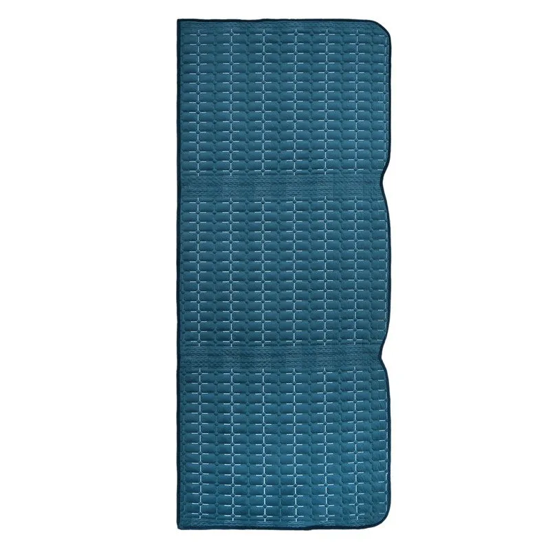 GeoWeave Velvet Sofa Cover - Blue media 3