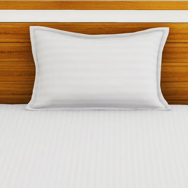 Hilton Cotton Bedsheet (White) - 210 TC media 3