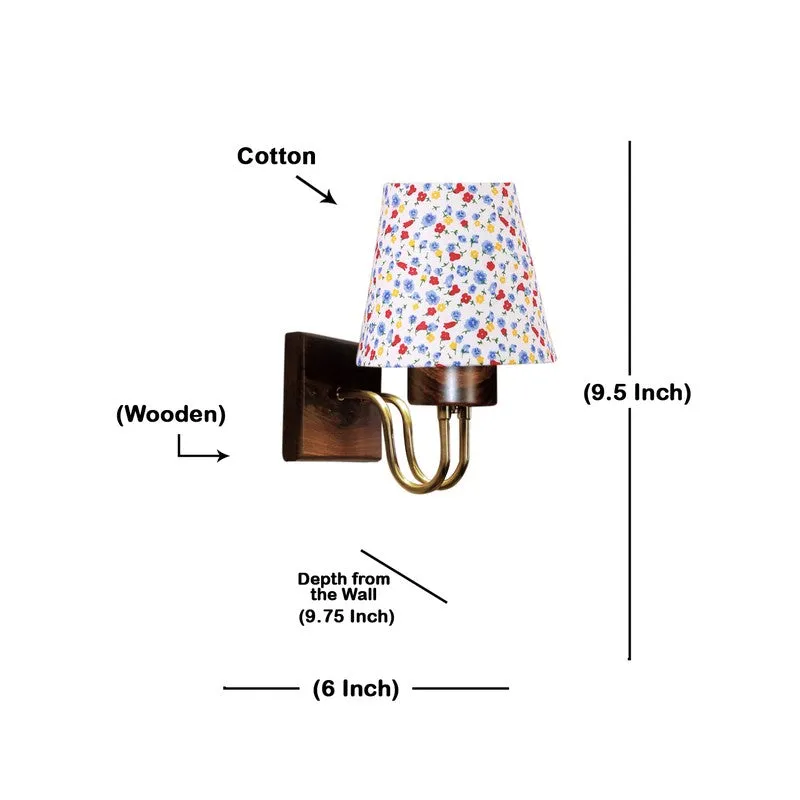 Gilded Arch Decorative Cotton Wall Lamp media 7