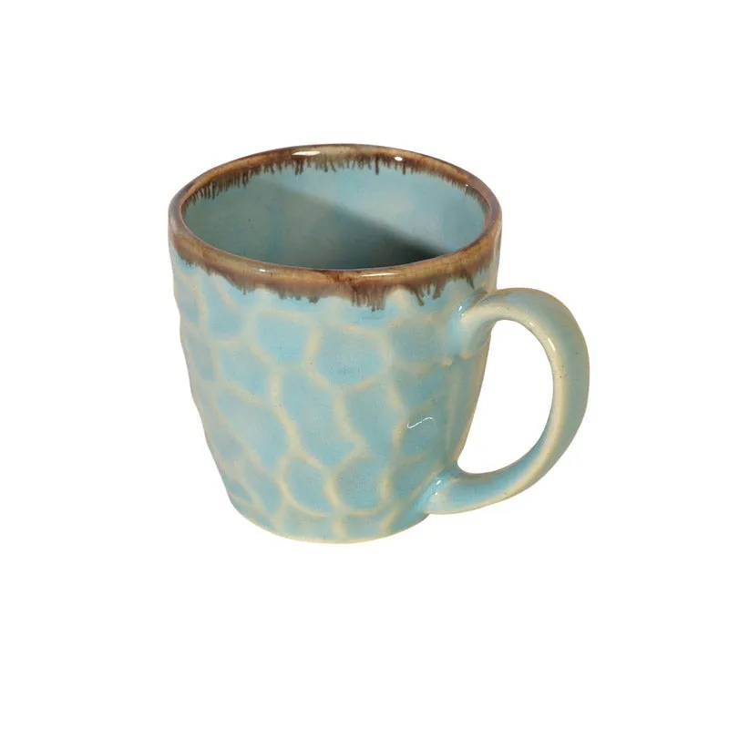Indrashis Ceramic Tea Cup (150 mL Each) - Set of Six media 4