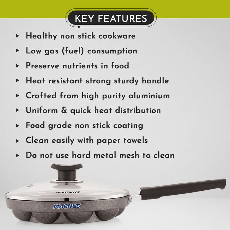 EasyFlip Non-Stick Paniyaram Pan With Lid media 8
