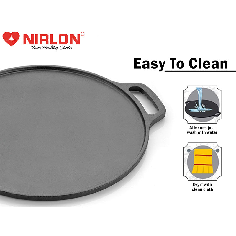 Nirlon Cast Iron Dosa Tawa - 30 cm media 4