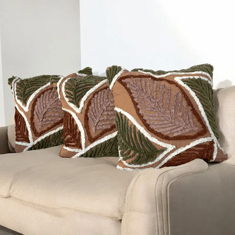 Texturea Tufted Cushion Cover Set - Set Of Three media 1