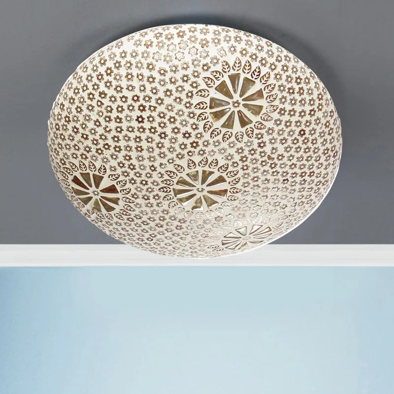 Kaleida Flush Mount Glass Ceiling Lamp media 5