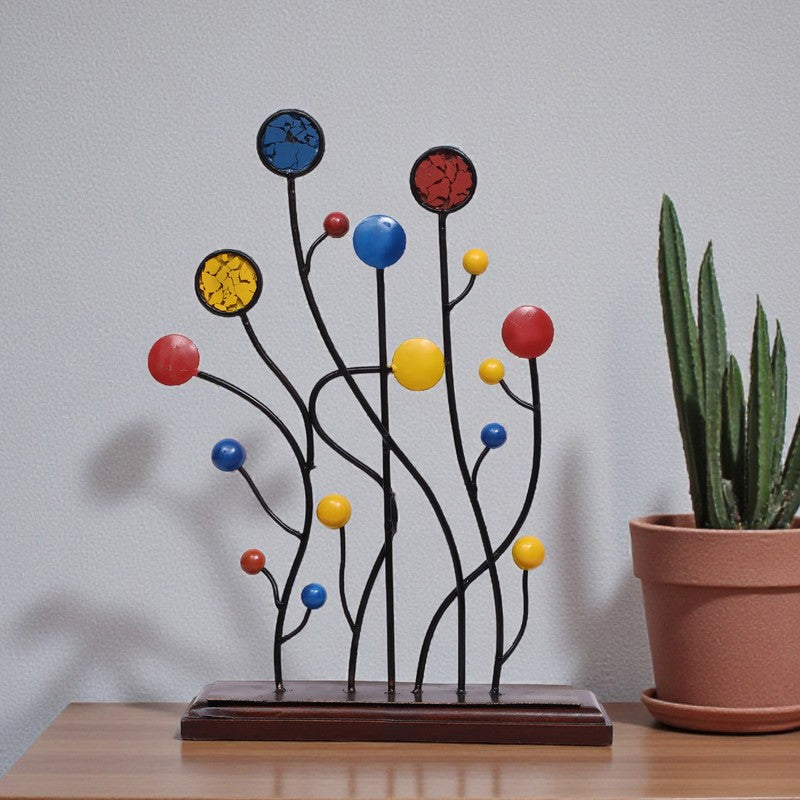 Rhythm of Color Metal Showpiece