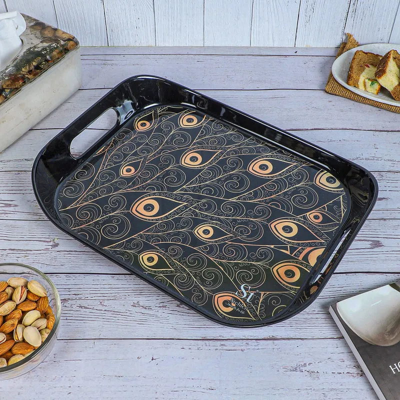 Acantha Melamine Serving Tray media 3