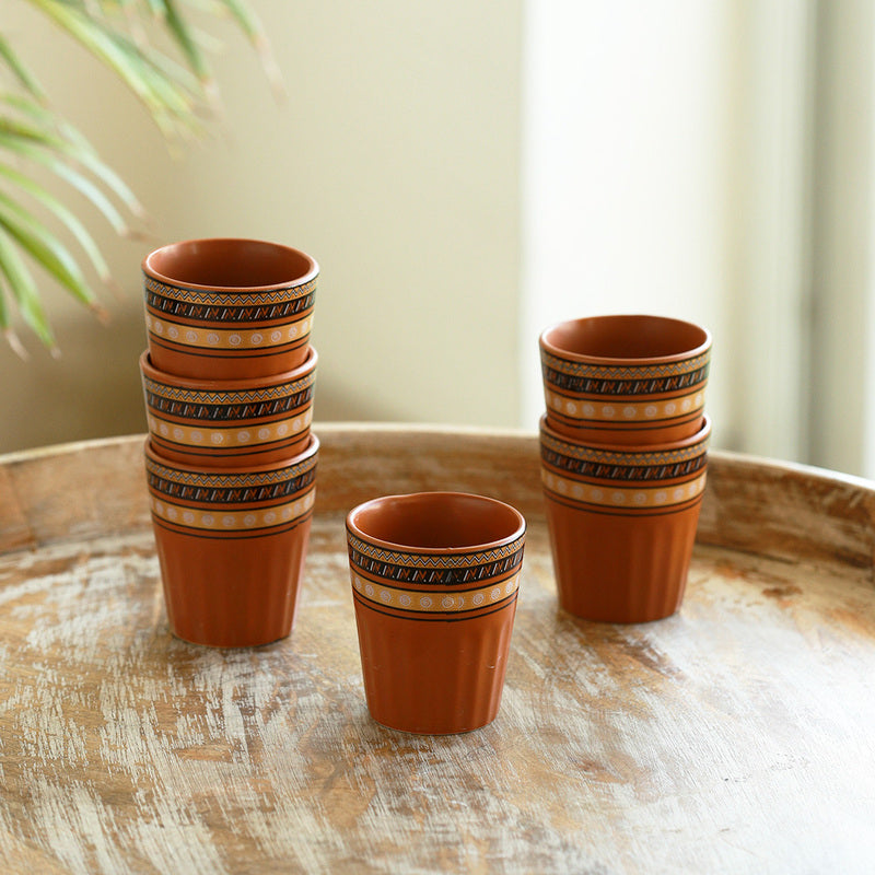 Terra Till Handcrafted Khulhad (120 ML) - Set Of Six