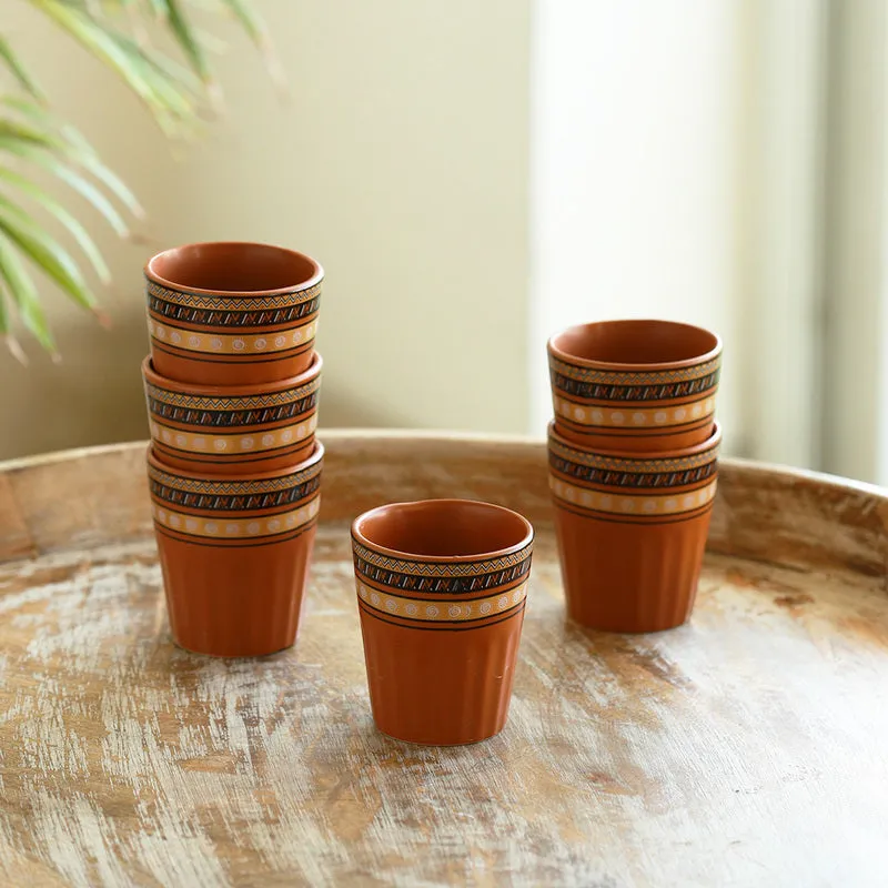 Terra Till Handcrafted Khulhad (120 ML) - Set Of Six media 1
