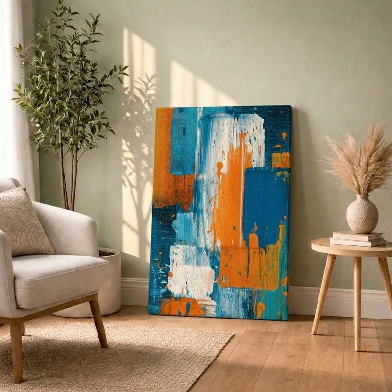 Easel Modern Texture Canvas Wall Art media 1