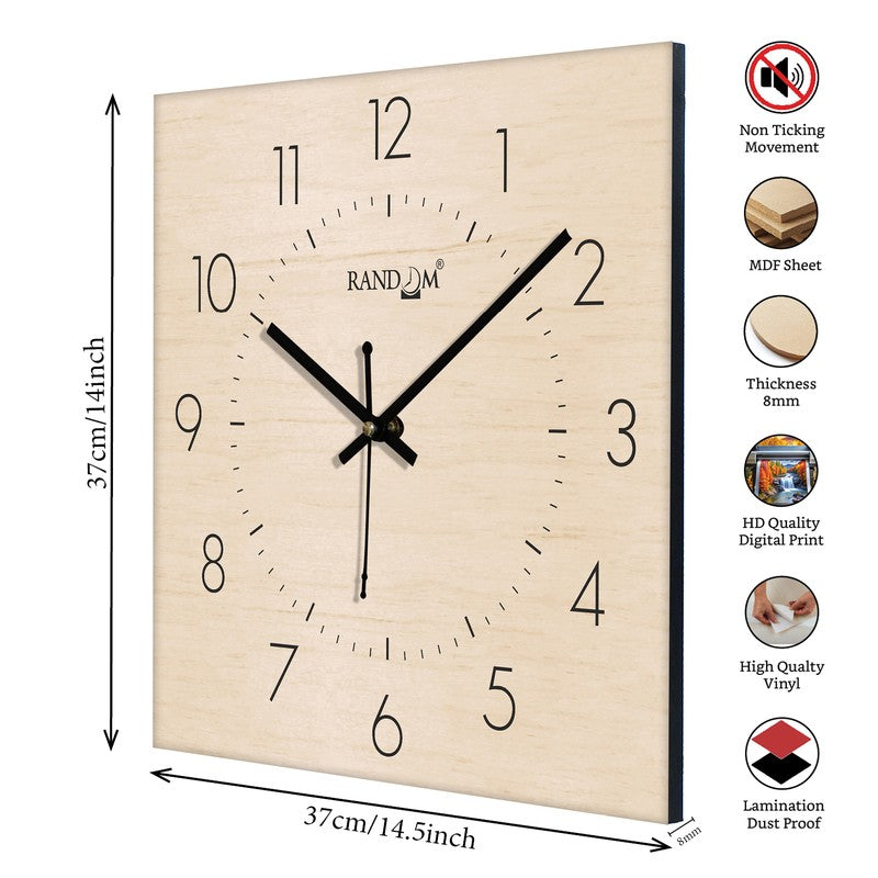 Zyvora Analog Wall Clock - Ivory media 8