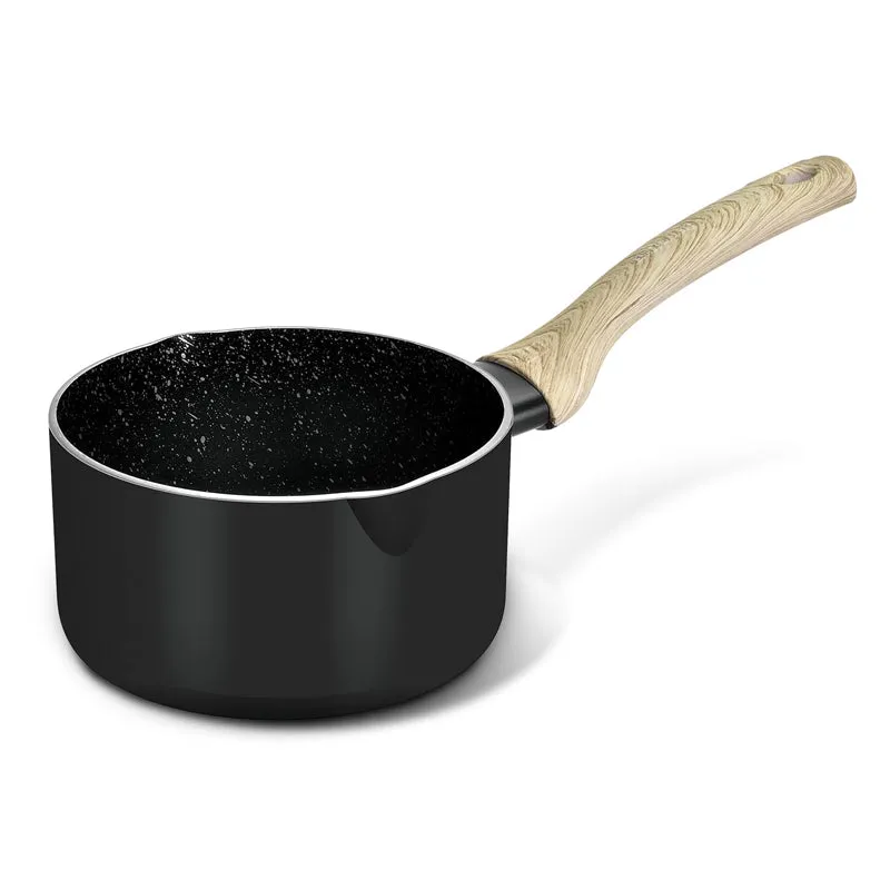 Bergner Bellini Plus 5 Layer Marble Non Stick Saucepan - 1800 ML media 8