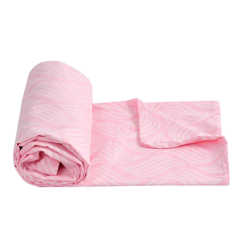 Blushing Curves Cotton Duvet Cover - 210 TC media 7
