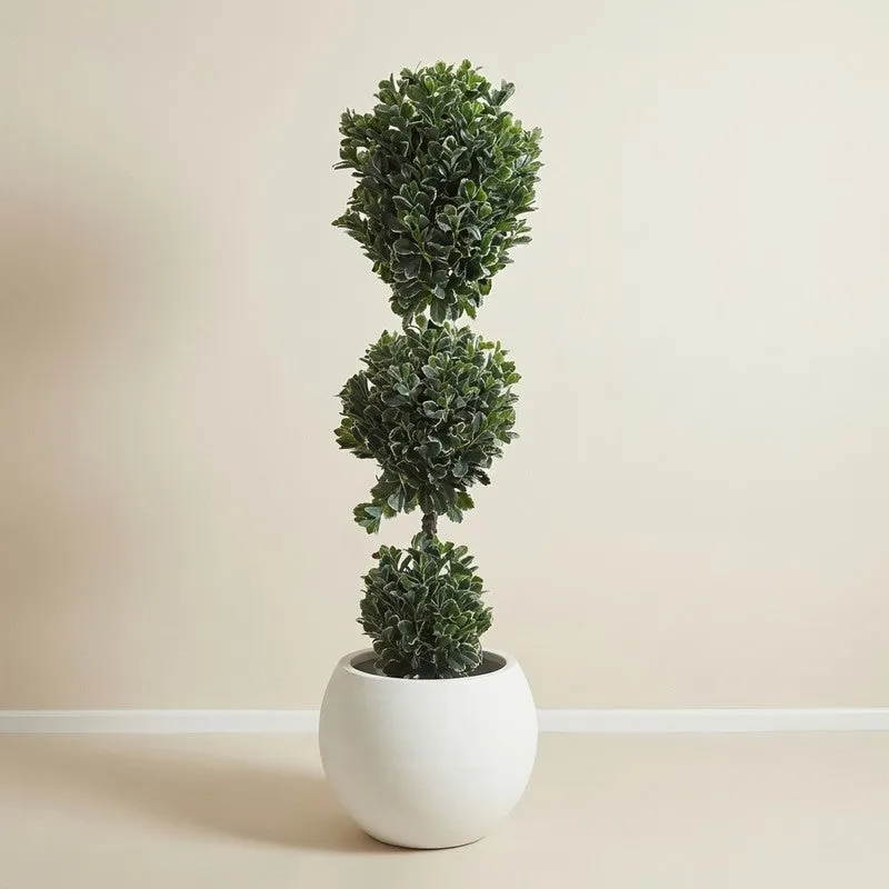 Verdure Touch Artificial Plant With Black Plastic Pot - 5.9 ft media 1