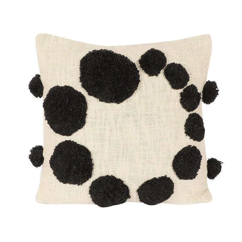 Bubble Bloom Tufted Cushion Cover - Brown media 3