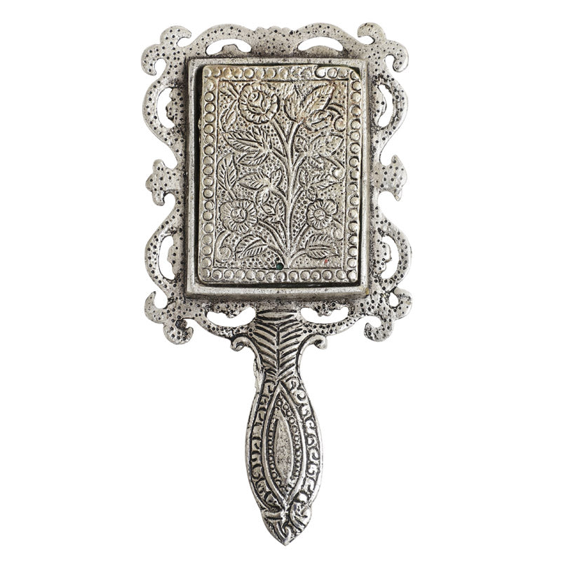 Suma Vintage Hand Mirror - Silver media 5