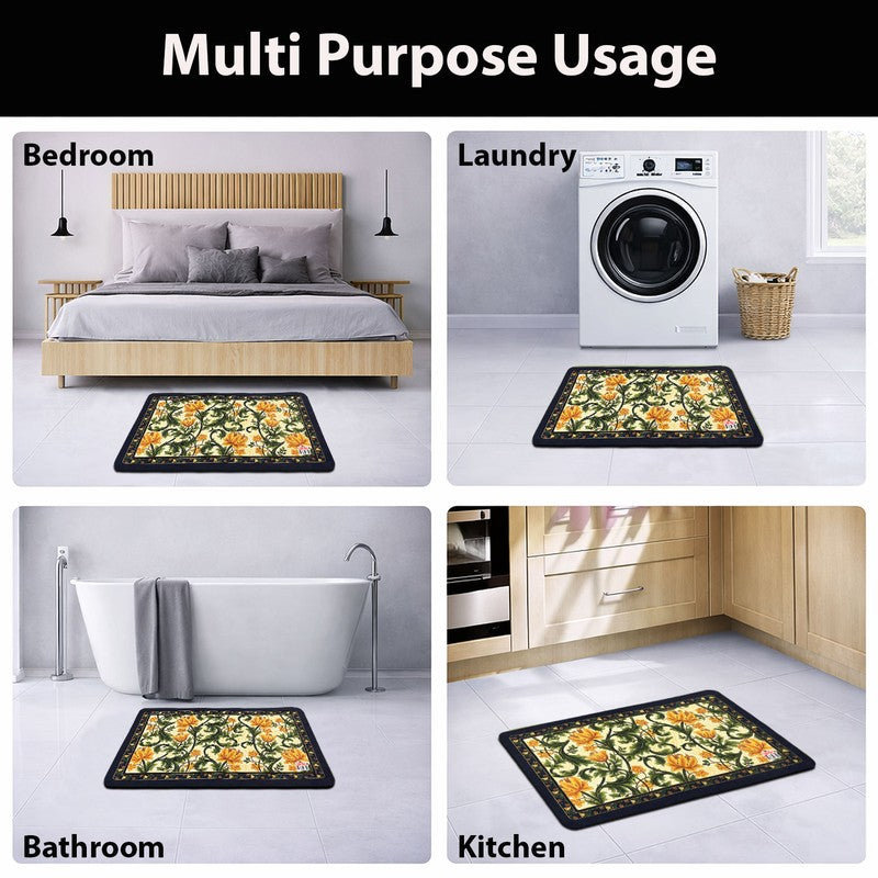 GardenGlide Rubber Kitchen Floor Mats - Set of Two media 6
