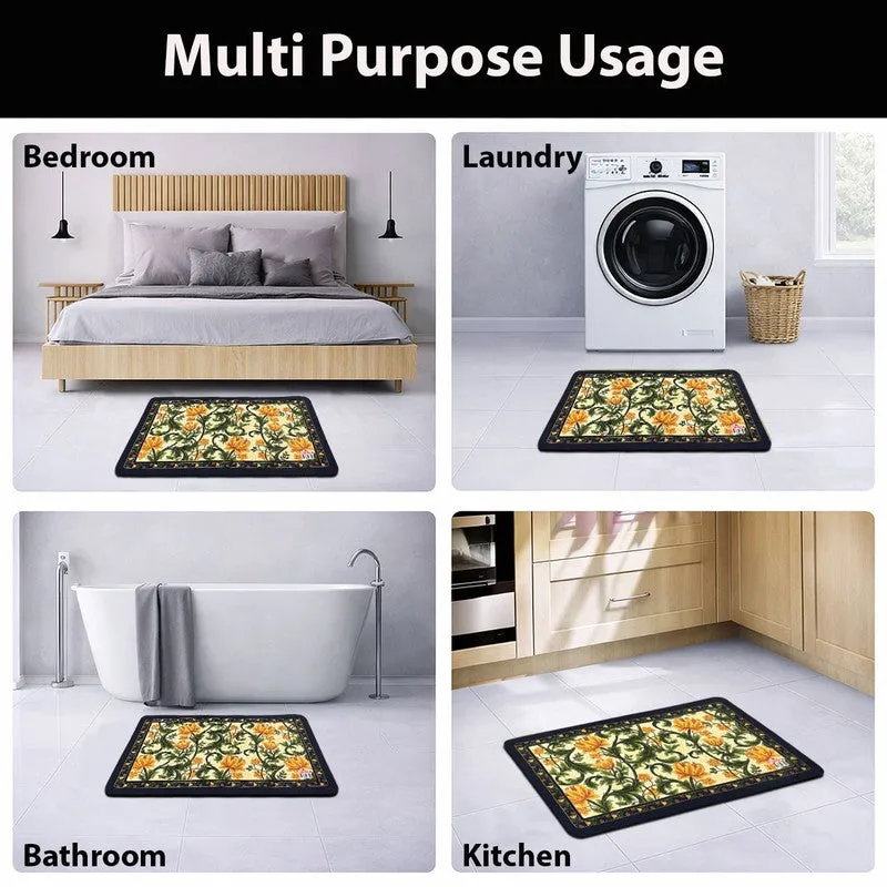 GardenGlide Rubber Kitchen Floor Mats - Set of Two media 6