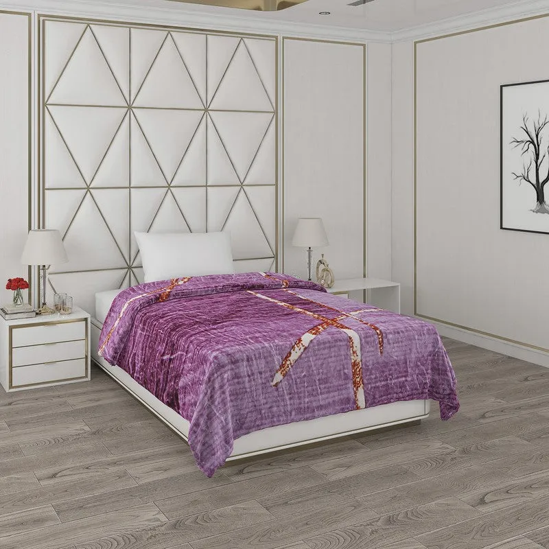 Monte Carlo Lavender Dreamscape Blanket - 550 GSM media 1