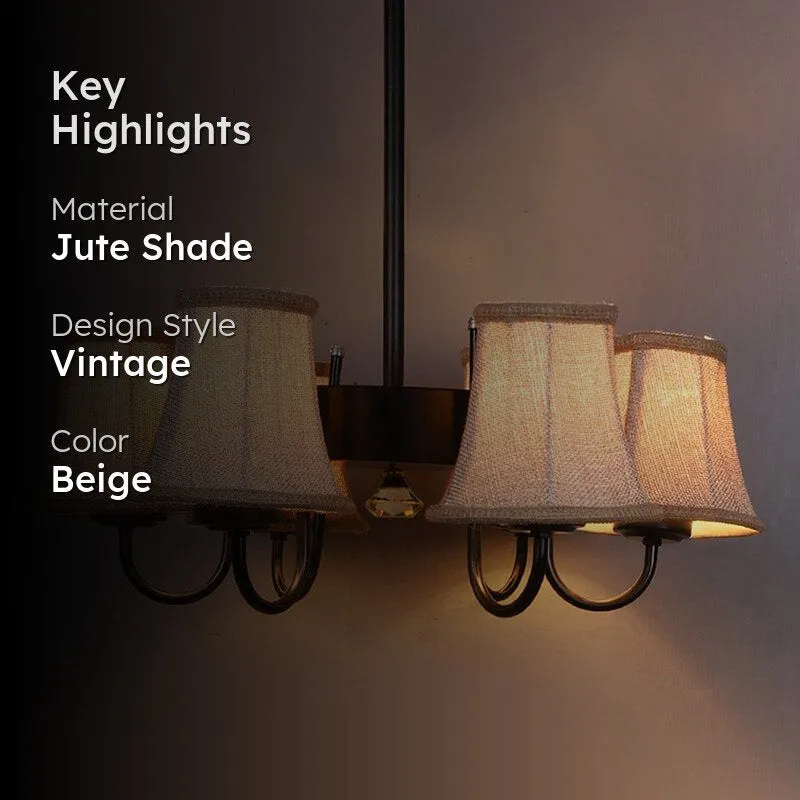 Bellona Conical Viya Ceiling Lamp - Beige media 2