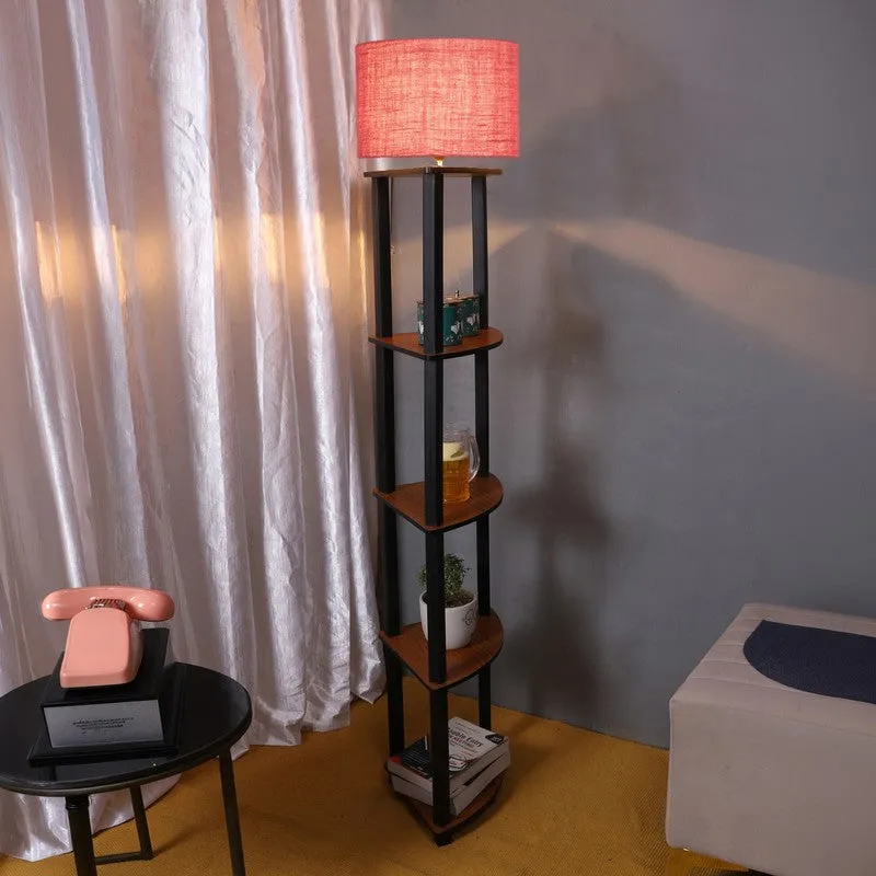 Cylindra Shimmer Floor Lamp (Pink) media 4