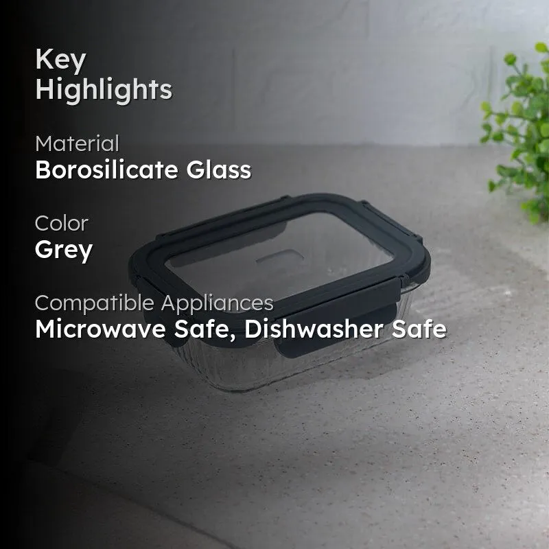 Kida Glass Lunch Box - 640 ML media 2