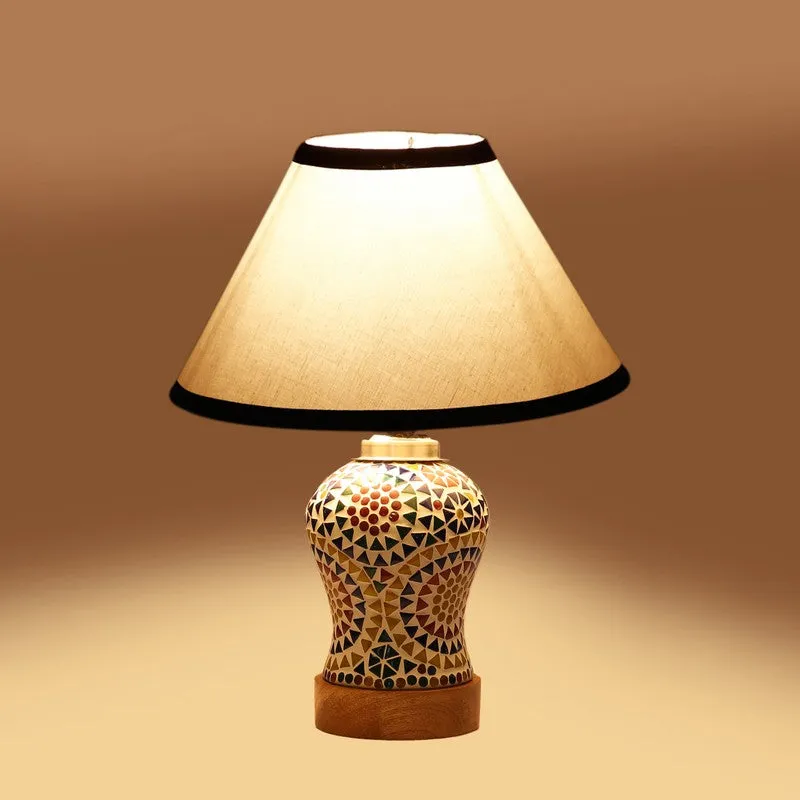 Gleora Wooden Table Lamp - Multicolor media 7