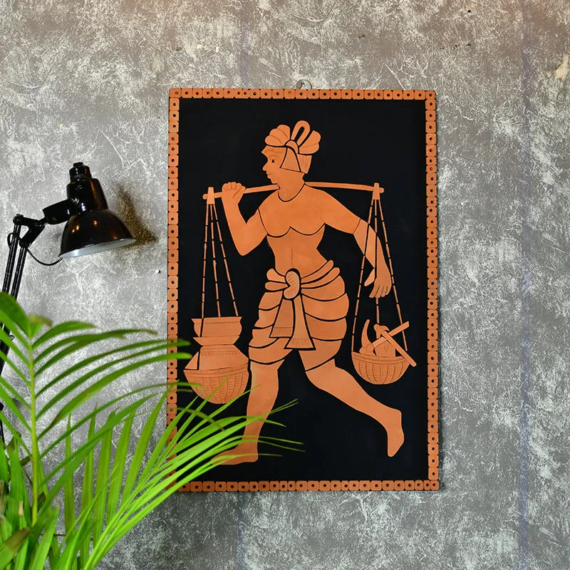 Rural Story Terracotta Wall Art media 6