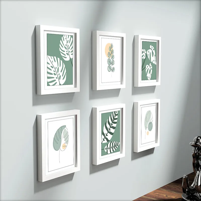 Botanica Greens I Wall Art With Frame - Set Of Six media 7