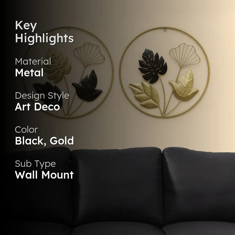 Zeus Floral Metal Wall Accent media 2