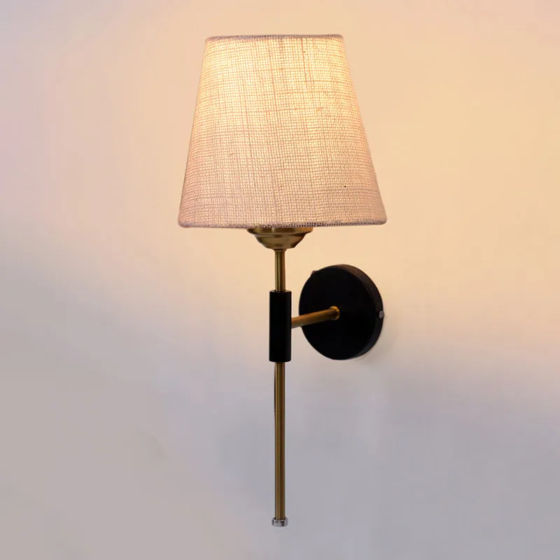 Beryll Jute Wall Lamp - Ivory media 4