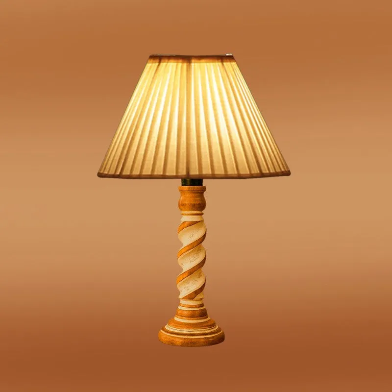 Modera Zyno Wooden Table Lamp - White media 6