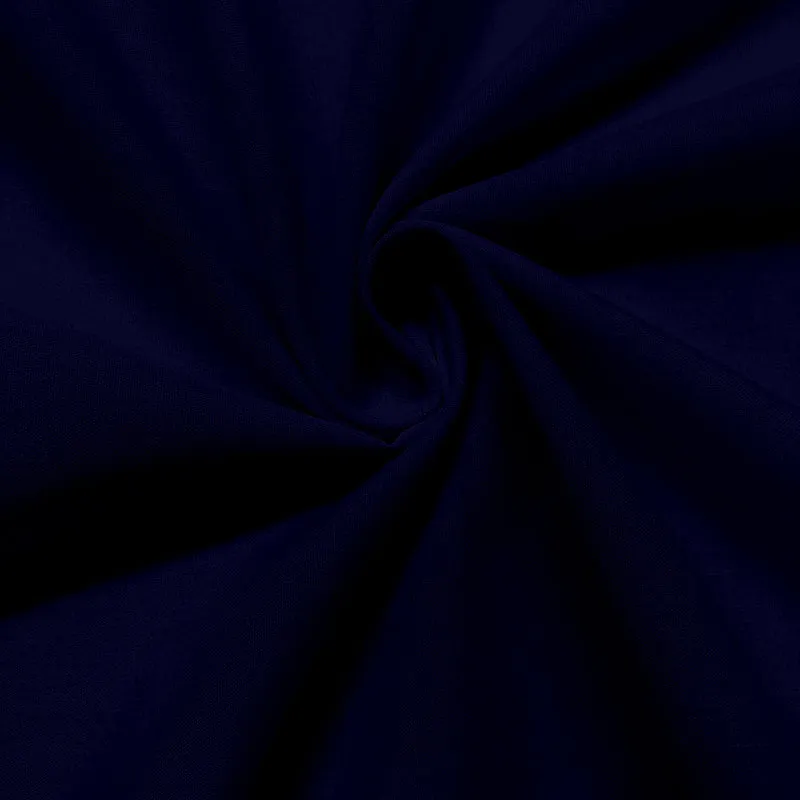 Esme Triple Pinch Pleat Medium Width Curtain - Navy Blue media 3