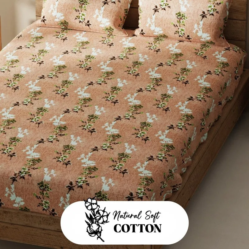 Ulrix Bedsheet (Rust) - 115 GSM media 5