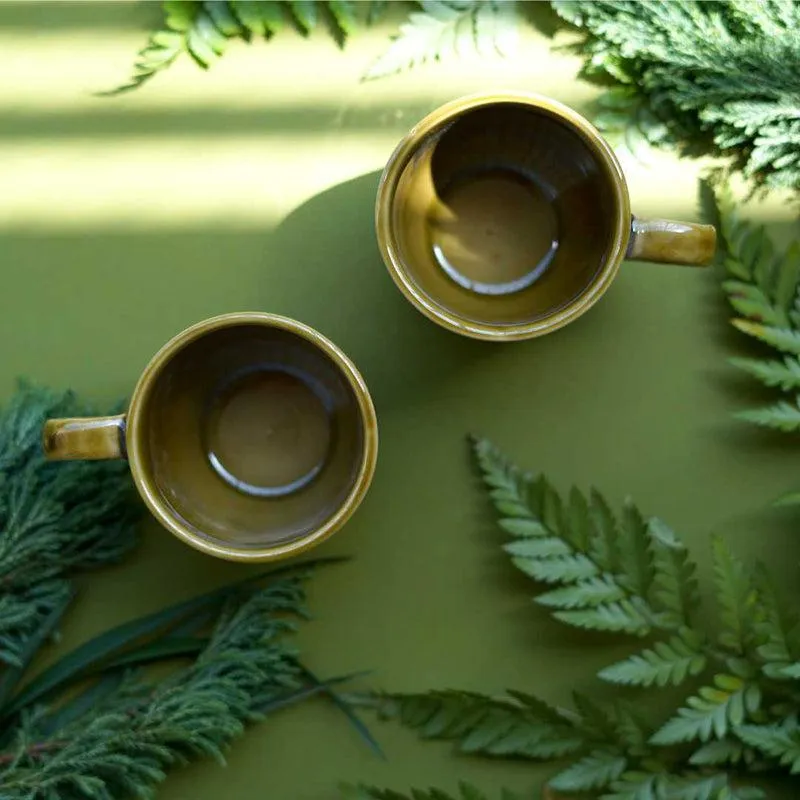 Aspensa Ceramic Tea Cup (240 mL Each) - Set of Two media 4