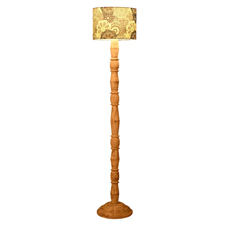 Nocturne Batik Floor Lamp media 3