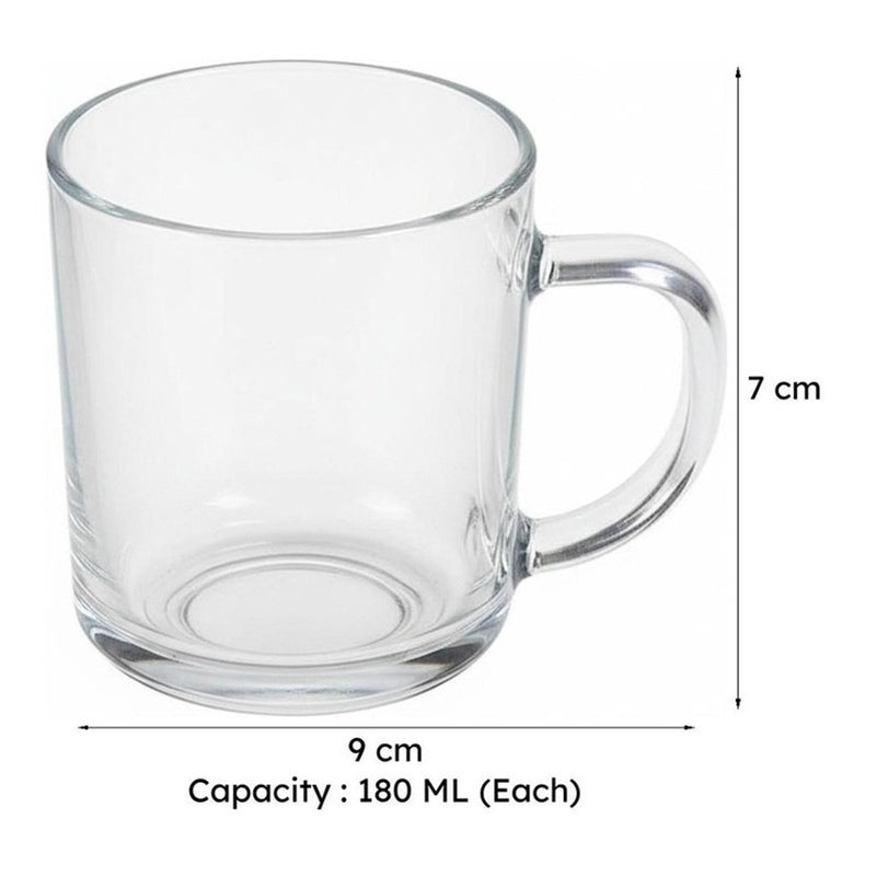 Lava Glass Tea Cup (180 mL Each) -  Set of Two media 8