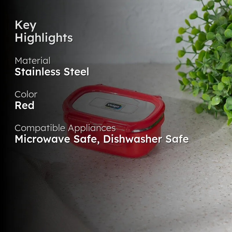 Vault Microwave Safe Lunch Box (Red) - 150 mL media 2