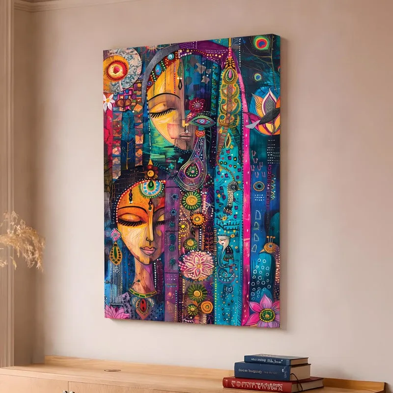 Abstract Persona Canvas Wall Art media 4