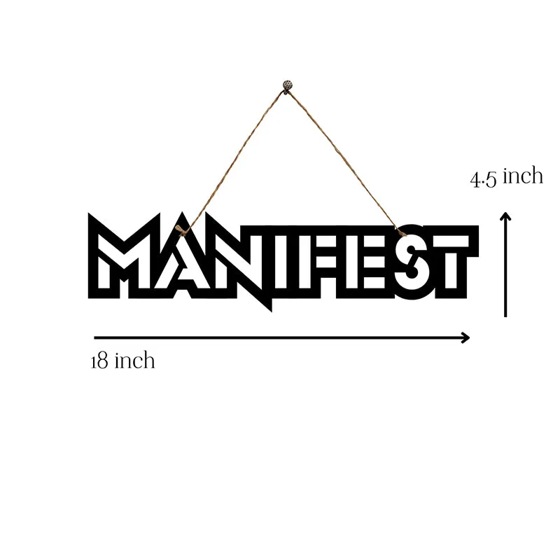 Manifest Mild Steel Wall Accent media 5