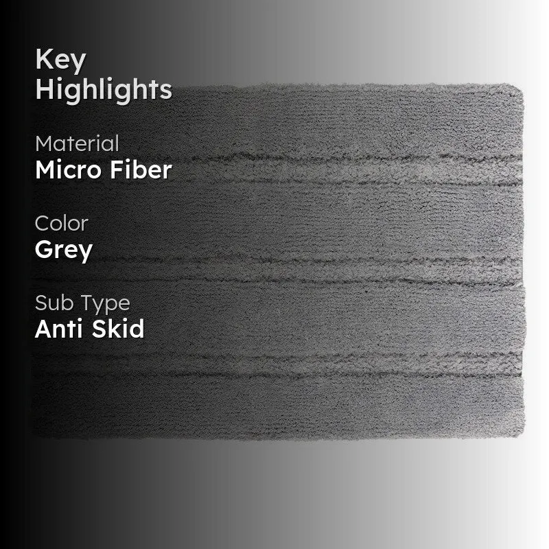 AquaGrip Bathmat - Grey media 2