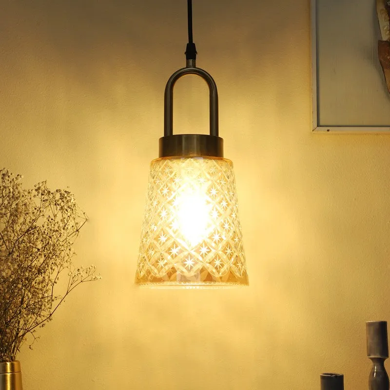Aveline Elegant Glass Pendant Lamp media 3