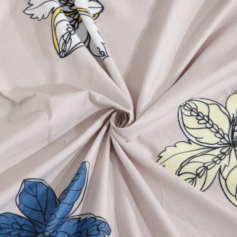 Gloria Floral Bedsheet - 150 GSM media 4