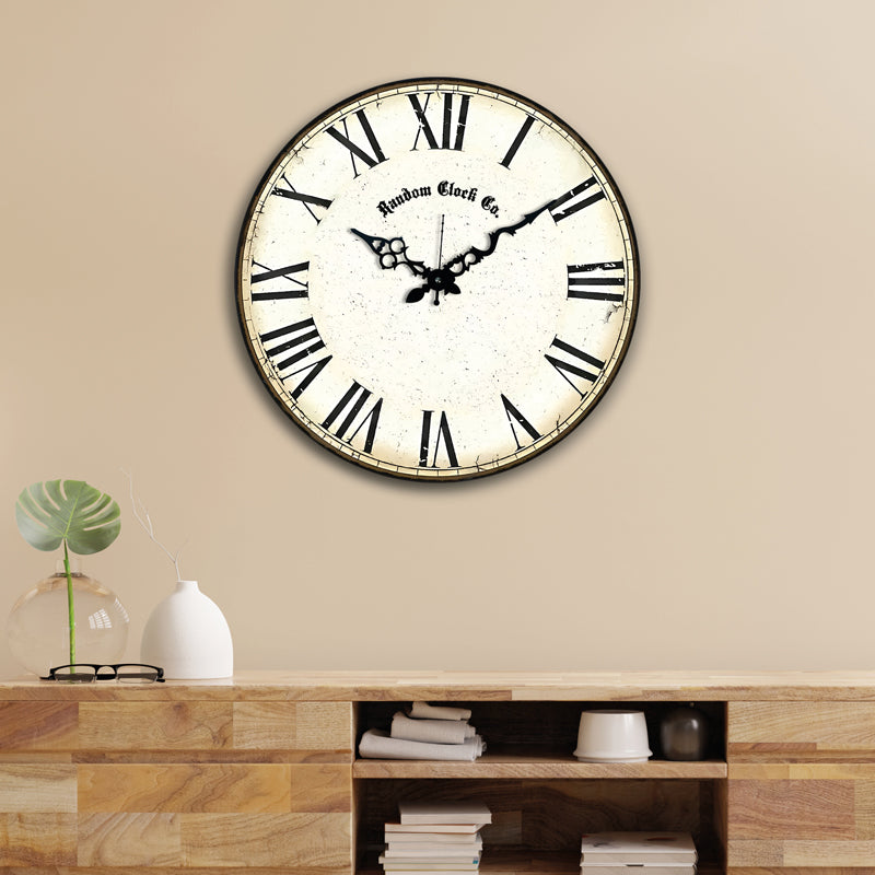 Varnick Wood Analog Wall Clock