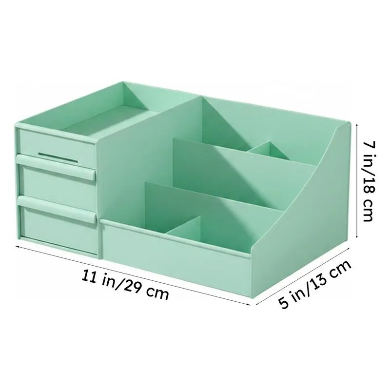 Eterna Plastic Desk Organizer - Green media 7